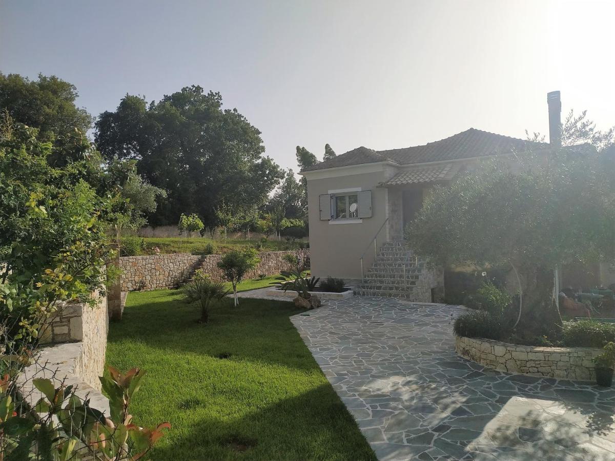 Petra House Villa Áno Korakiána Dış mekan fotoğraf