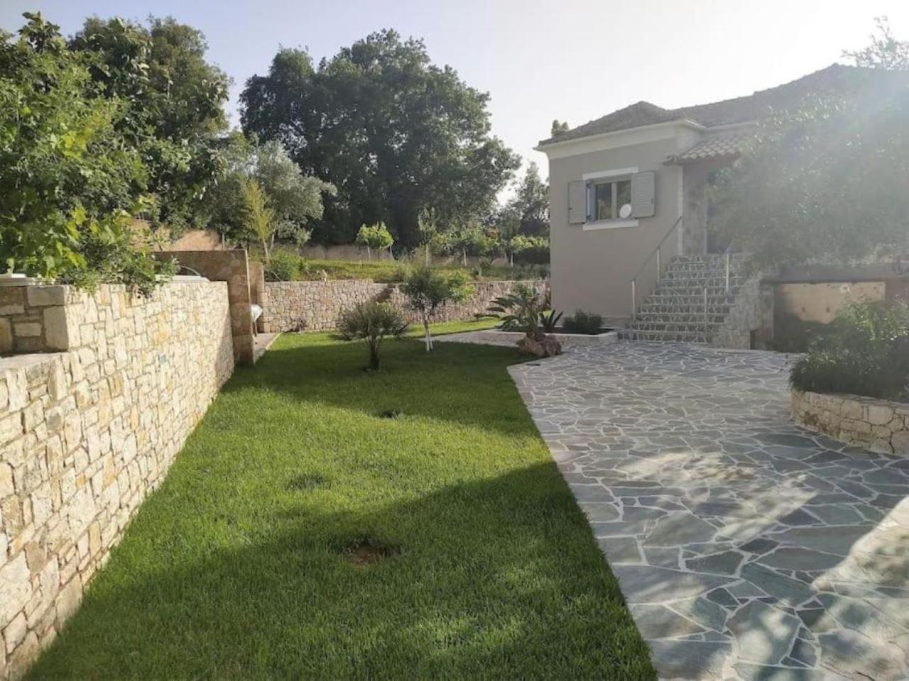 Petra House Villa Áno Korakiána Dış mekan fotoğraf