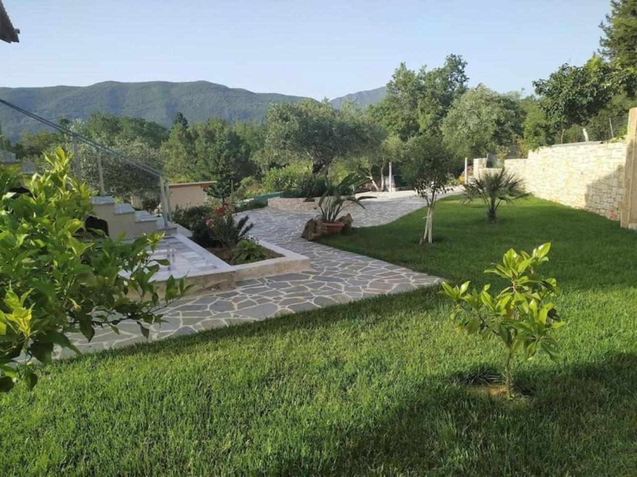 Petra House Villa Áno Korakiána Dış mekan fotoğraf