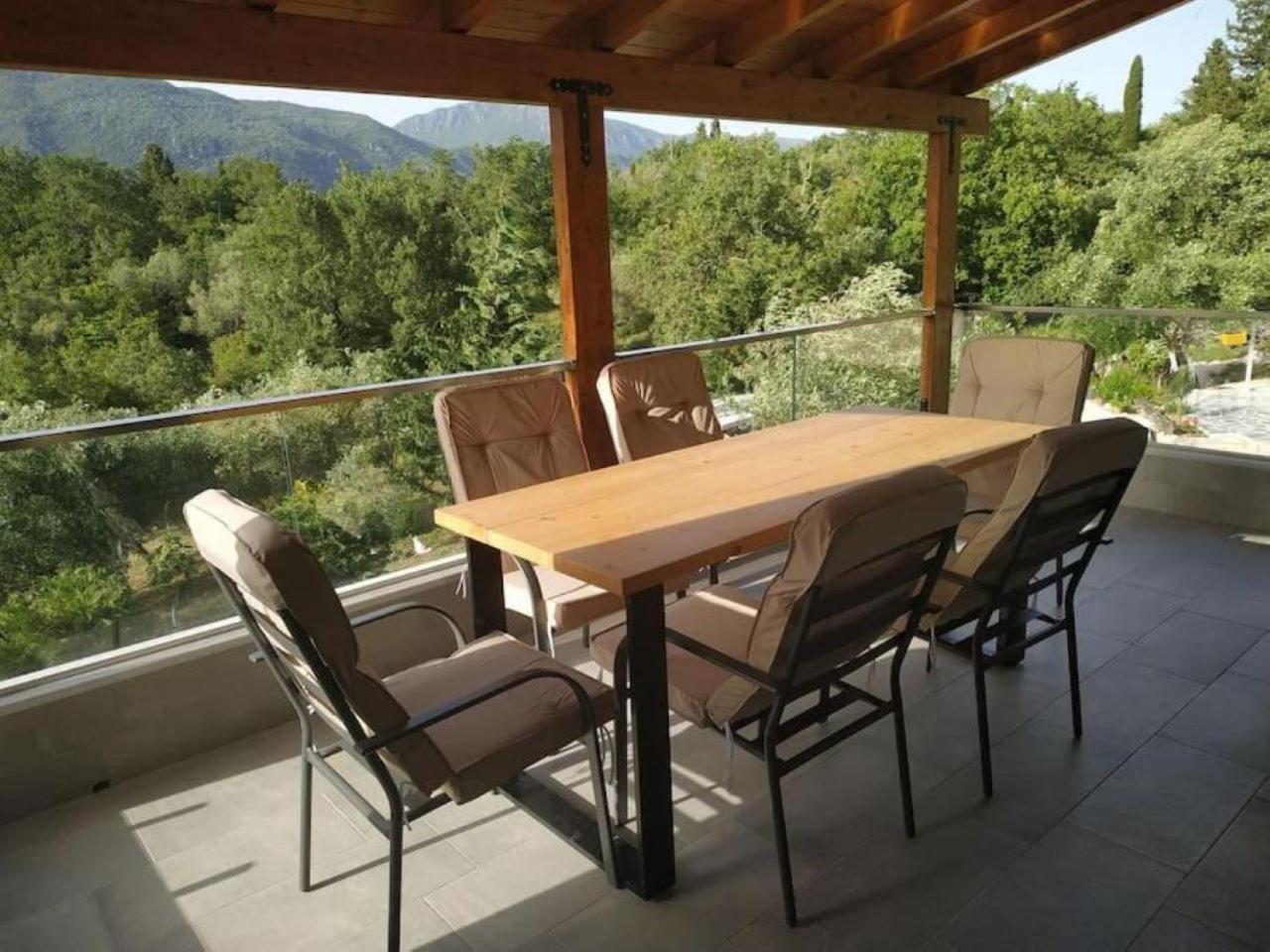 Petra House Villa Áno Korakiána Dış mekan fotoğraf