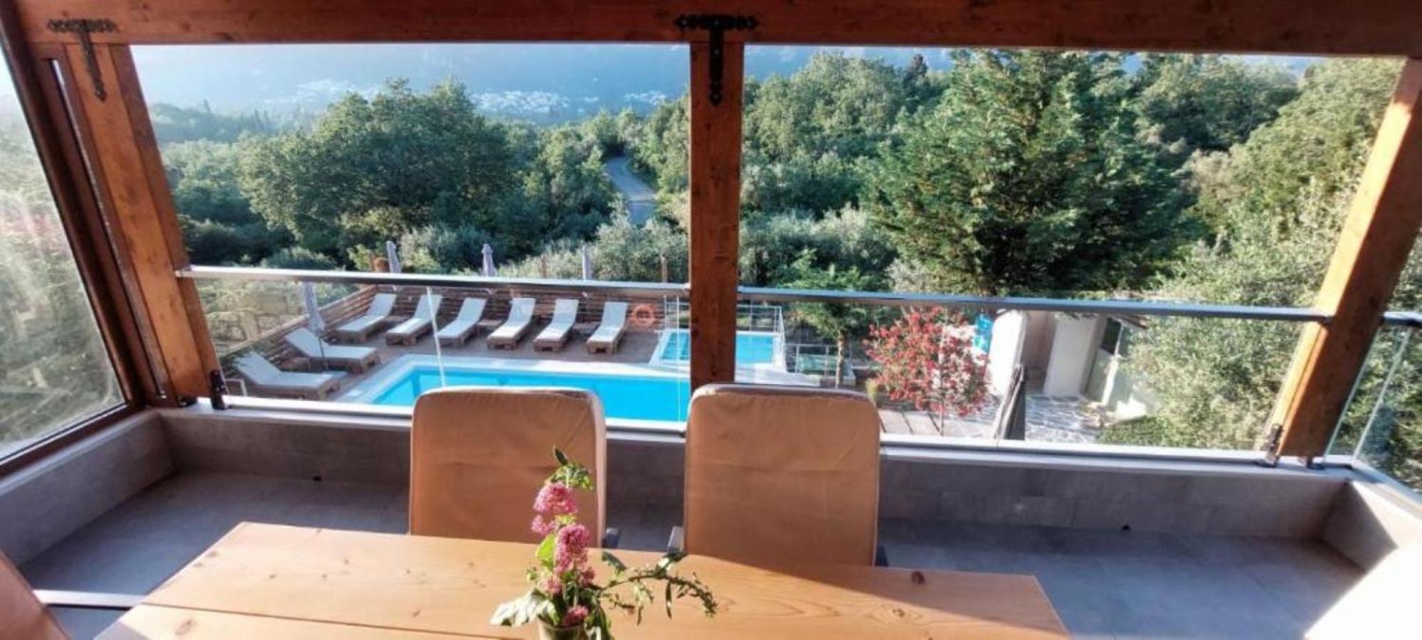 Petra House Villa Áno Korakiána Dış mekan fotoğraf