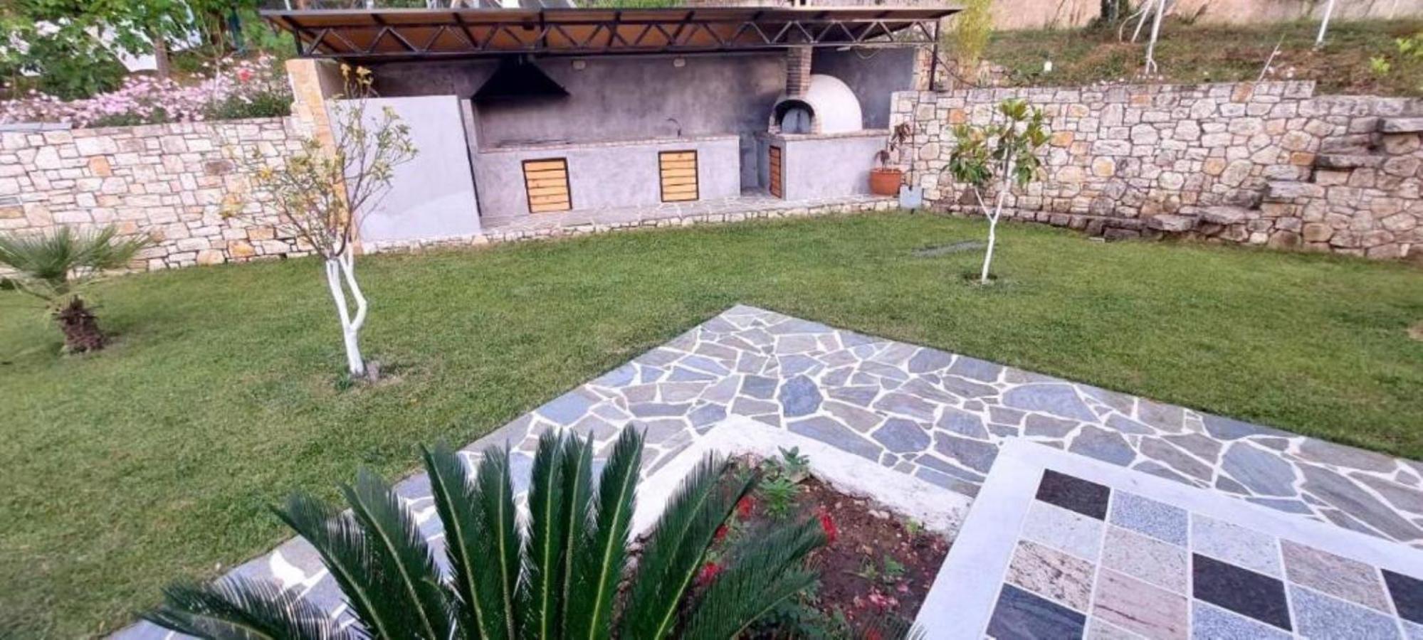 Petra House Villa Áno Korakiána Dış mekan fotoğraf